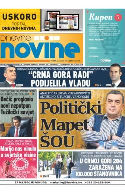 Dnevne novine - broj 3064, 6. avg 2021.