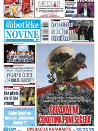 Nove Subotičke novine - broj 135, 4. okt 2019.