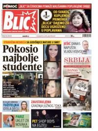 Blic - broj 6221, 9. jun 2014.