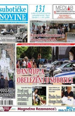 Nove Subotičke novine - broj 377, 28. jun 2024.