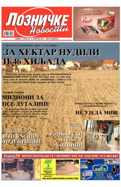 Lozničke novosti - broj 257, 15. feb 2013.