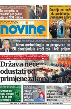 Dnevne novine - broj 2617, 28. feb 2020.