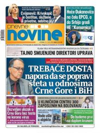 Dnevne novine - broj 2884, 12. jan 2021.