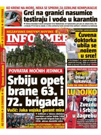 Informer - broj 2475, 15. jun 2020.