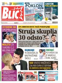 Blic - broj 6249, 7. jul 2014.