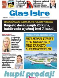 Glas Istre - broj 180, 2. jul 2020.