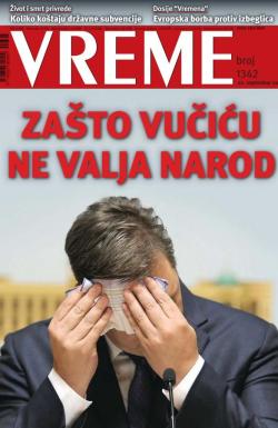 Vreme - broj 1342, 22. sep 2016.