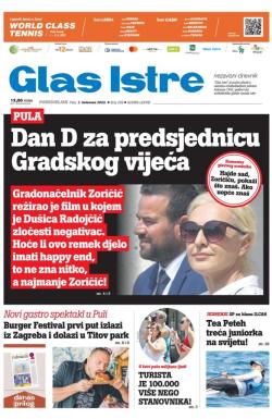 Glas Istre - broj 209, 1. avg 2022.