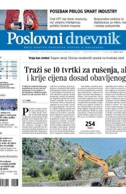 Poslovni Dnevnik - broj 4858, 13. jun 2023.