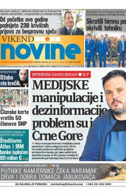 Dnevne novine - broj 2537, 23. nov 2019.