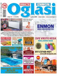 Novosti oglasi - broj 1441, 9. nov 2016.