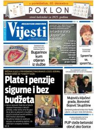 Vijesti - broj 9581, 27. dec 2024.