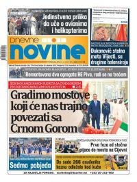 Dnevne novine - broj 2538, 25. nov 2019.