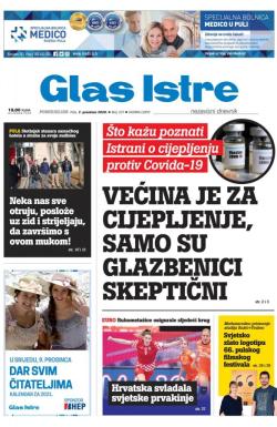 Glas Istre - broj 337, 7. dec 2020.