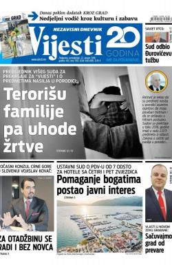 Vijesti - broj 7107, 22. jan 2018.