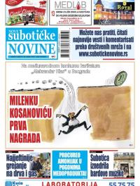 Nove Subotičke novine - broj 87, 26. okt 2018.