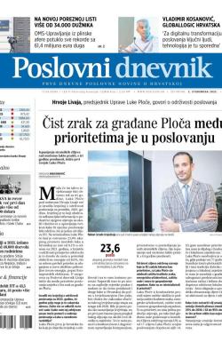 Poslovni Dnevnik - broj 4957, 2. nov 2023.