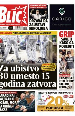 Blic - broj 7901, 14. feb 2019.