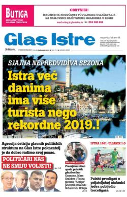 Glas Istre - broj 218, 9. avg 2021.