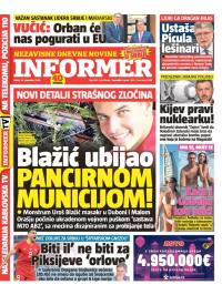 Informer - broj 3831, 15. nov 2024.