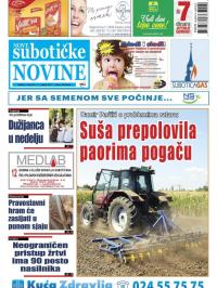 Nove Subotičke novine - broj 32, 11. avg 2017.