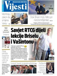 Vijesti - broj 7244, 9. jun 2018.