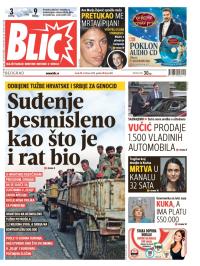 Blic - broj 6458, 4. feb 2015.