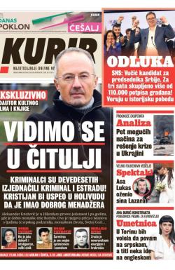 Kurir - broj 2892, 7. mar 2022.