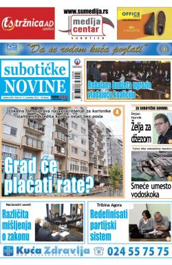 Nove Subotičke novine - broj 44, 2. nov 2012.