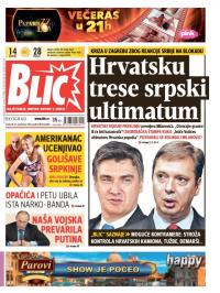 Blic - broj 6685, 23. sep 2015.