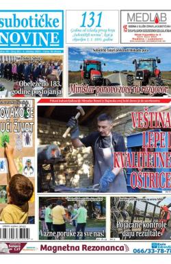 Nove Subotičke novine - broj 391, 4. okt 2024.