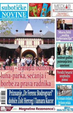 Nove Subotičke novine - broj 267, 6. maj 2022.