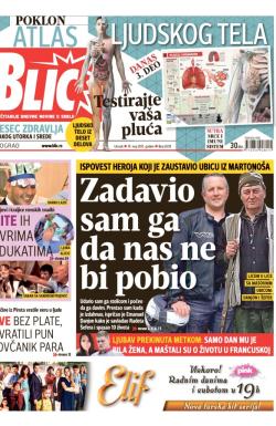 Blic - broj 6558, 19. maj 2015.