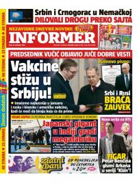 Informer - broj 2633, 16. dec 2020.