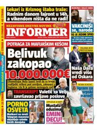 Informer - broj 2699, 9. mar 2021.