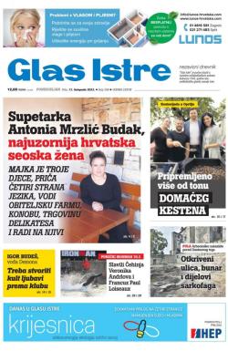 Glas Istre - broj 286, 17. okt 2022.