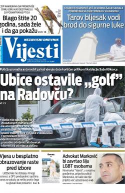 Vijesti - broj 8009, 26. jul 2020.