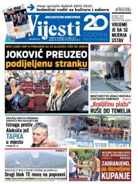 Vijesti - broj 6967, 14. avg 2017.