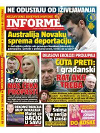 Informer - broj 2960, 13. jan 2022.