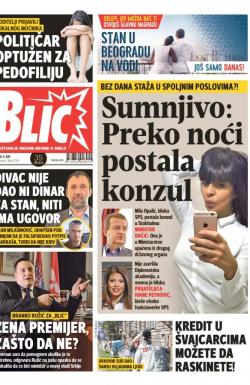 Blic - broj 7294, 6. jun 2017.