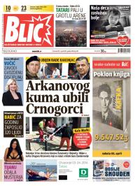 Blic - broj 6157, 3. apr 2014.