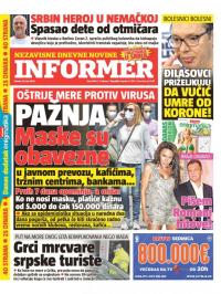 Informer - broj 2488, 30. jun 2020.