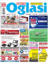 Novosti oglasi - broj 1365, 27. maj 2015.