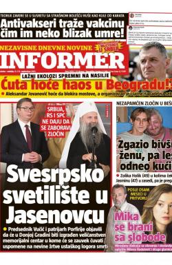 Informer - broj 2858, 11. sep 2021.