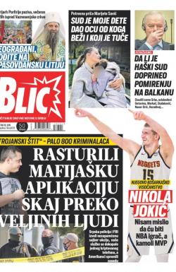 Blic - broj 8721, 10. jun 2021.