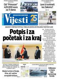 Vijesti - broj 8732, 4. avg 2022.