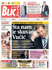 Blic - broj 6162, 8. apr 2014.