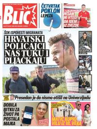 Blic - broj 8062, 30. jul 2019.