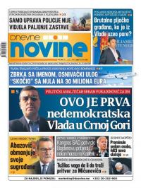 Dnevne novine - broj 2881, 8. jan 2021.