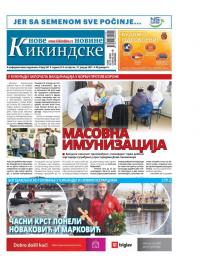 Nove kikindske novine - broj 547, 21. jan 2021.